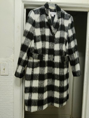 liz claiborne plaid Jacket Women Size L 