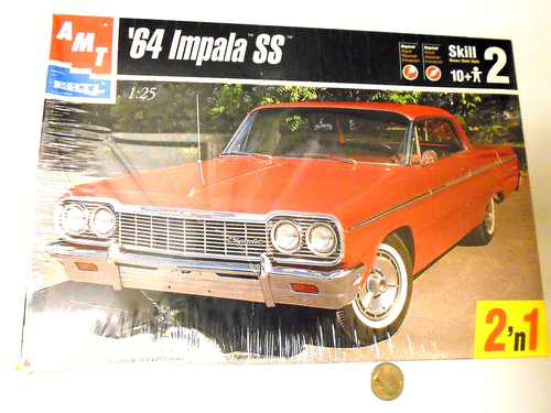 Factory Sealed -AMT/ERTL 1964 CHEVROLET IMPALA SS Truck Model 1:25 | eBay