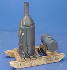 O/On3/On30 LOGGING / MINING PORTABLE BOILER ON SKIDS  WISEMAN MODEL SERVICES KIT