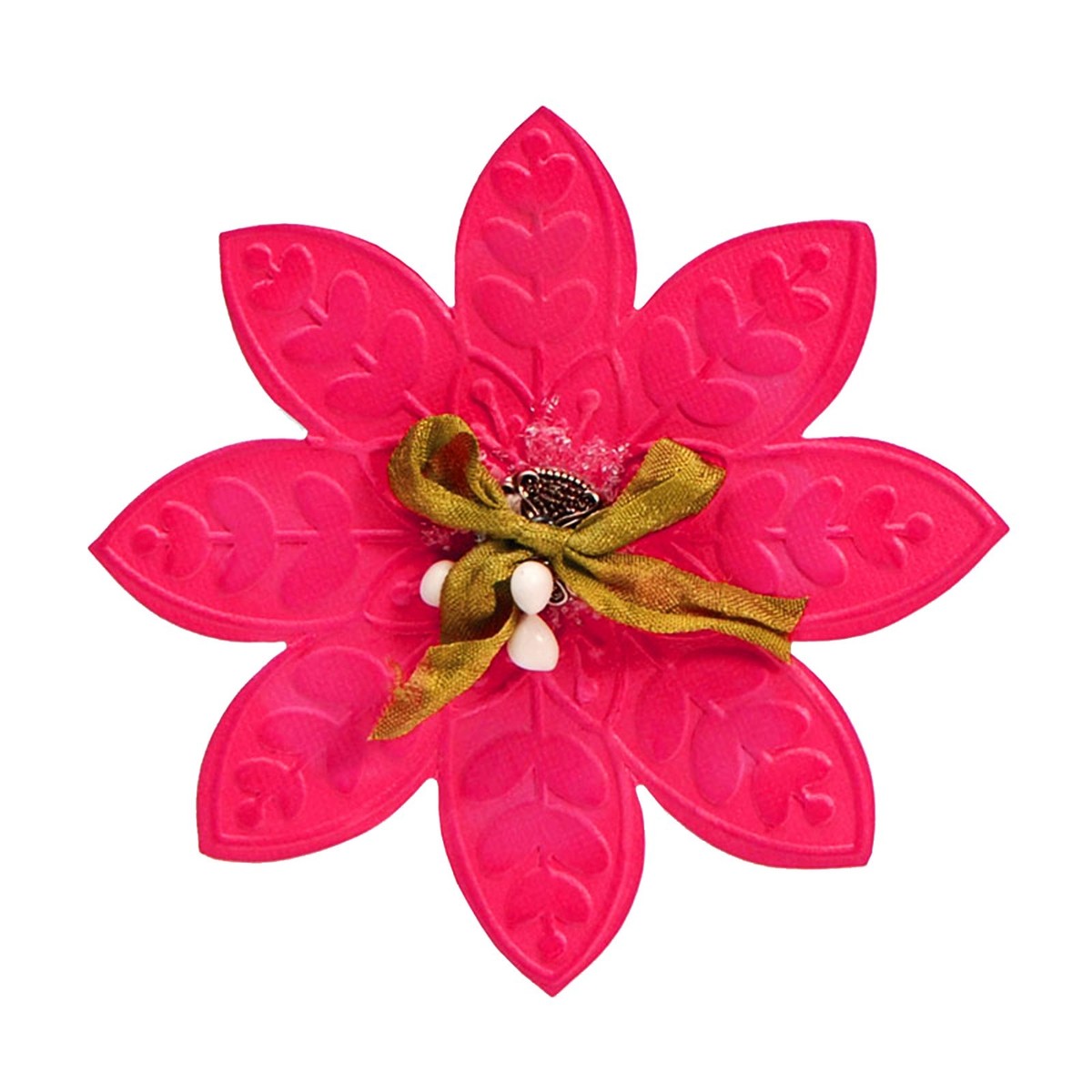 Sizzix Bigz Flower #2 die with Free Bonus Emboss folder