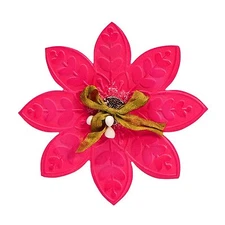 Sizzix Bigz Flower #2 die with Free Bonus Emboss folder! #657362 Retail $19.99