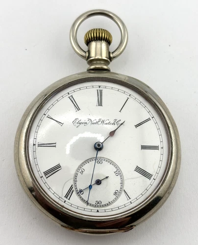 Elgin 1895 Antique Mechanical Pocket Watch  7J  16s   5668213  NON-WORKING