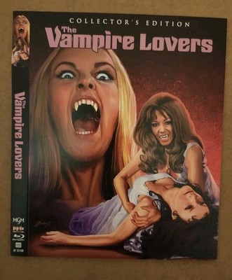The Vampire Lovers Scream Factory Blu-ray Slipcover Only *No Movie*