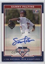 2017 Panini USA Baseball Stars & Stripes /199 Trey Faltine Sammy #8 Auto 0i76
