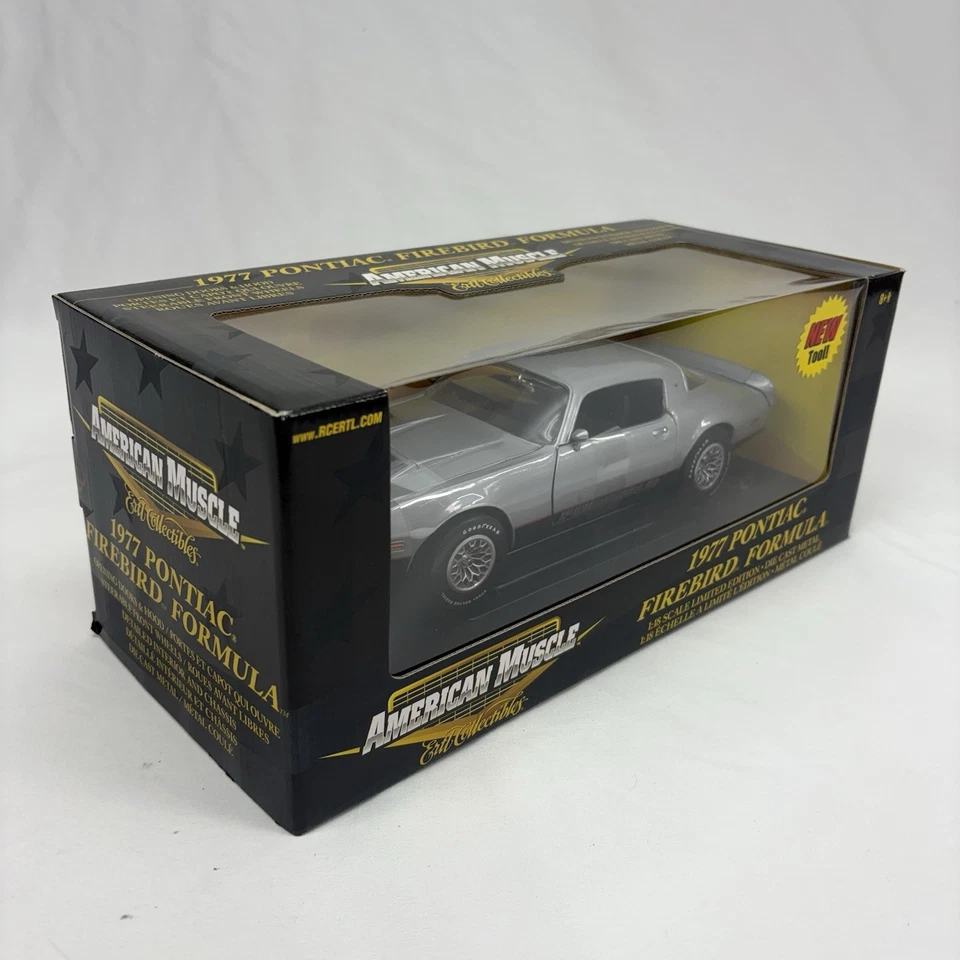 American Muscle Ertl Collectibles 1977 Pontiac Firebird Formula 1:18 Scale Model - Image 3 of 4