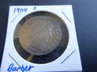1904 S Barber Half Dollar 90% Silver
