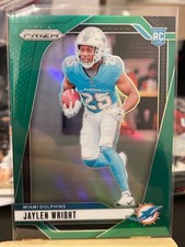 2024 Panini Prizm - Rookies Jaylen Wright #348 Green Prizm (RC)