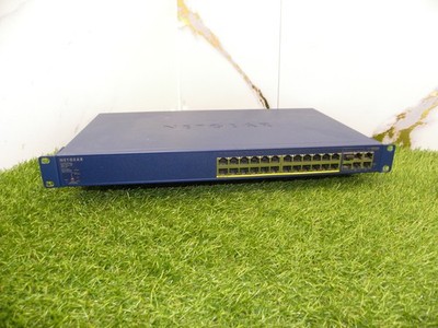 Netgear FS728TPv2 ProSafe 24+4 Port Smart Network Switch mit PoE & Rack Mounts
