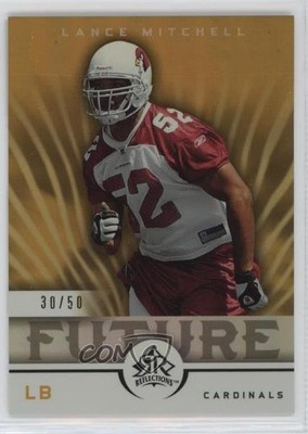 2005 Upper Deck Reflections Future Gold 30/50 Lance Mitchell #267 0q3