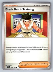 Black Belt's Training 096/131 Prismatic Evolutions Common