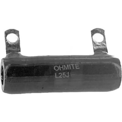 1PC OHMITE L25J200E Resistor, Wirewound, Res 200 Ohms, Pwr-Rtg25 W, Tol 5%,