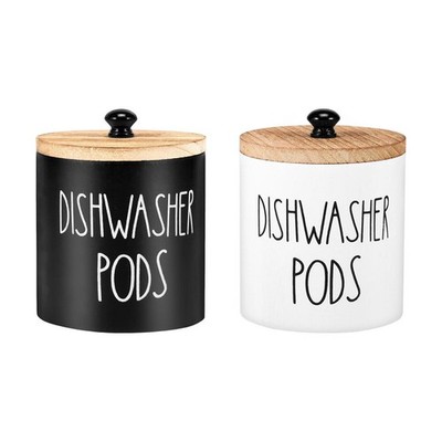 Wäsche Pods Container Staubdicht Lagerung Fall für Desktop Badezimmer