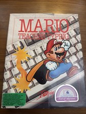 1992 IBM PC  Mario Teaches Typing  - Big Box