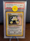 1999 POKEMON JUNGLE 11 SNORLAX-HOLO PSA 8