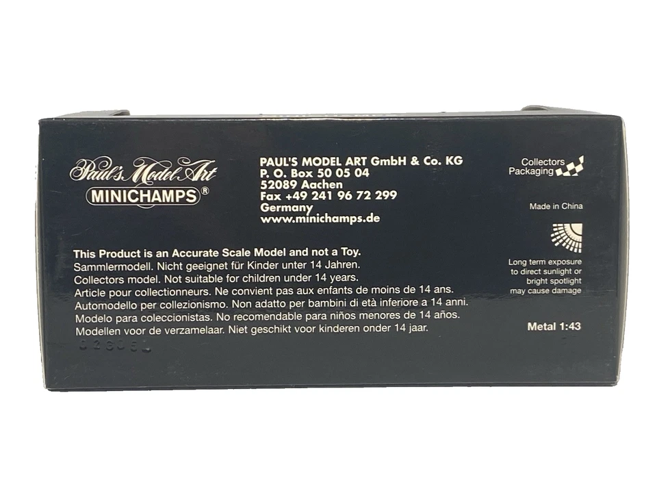 Minichamps Paul's Modern Art Mercedes Benz 280 SE 3.5 Cabriolet Edición Limitada 1:43 Foto 4 de 4
