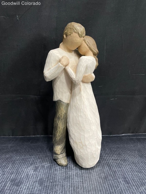 Willow Tree Promise Figurine White Beige Embrace Couple Sculpture 2003