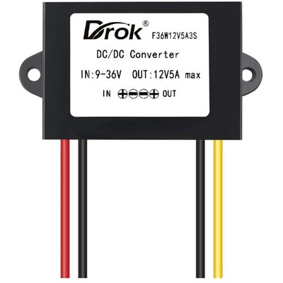 Waterproof Auto Step Up/Down Voltage Regulator 12V