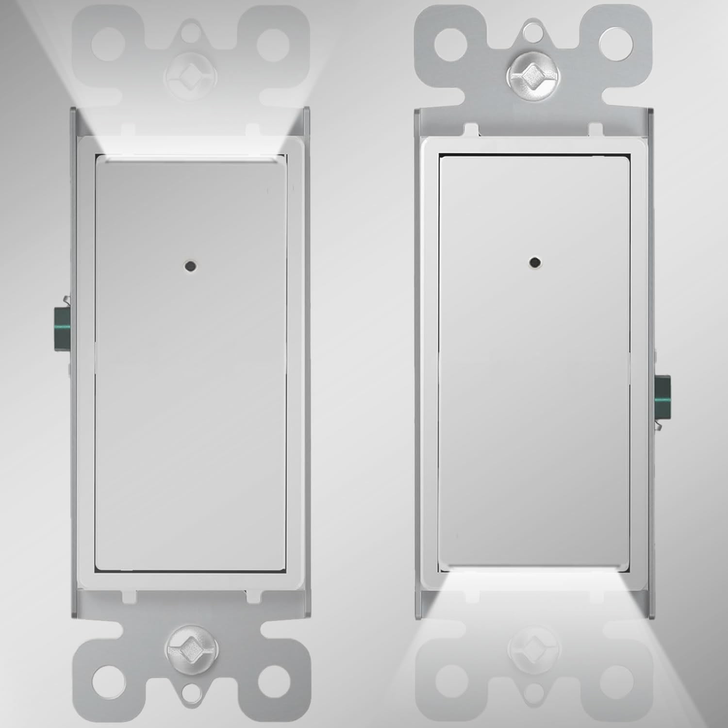 3 Way Light Switch with Night Light-Easy to Install-No Neutral Required,Illum...