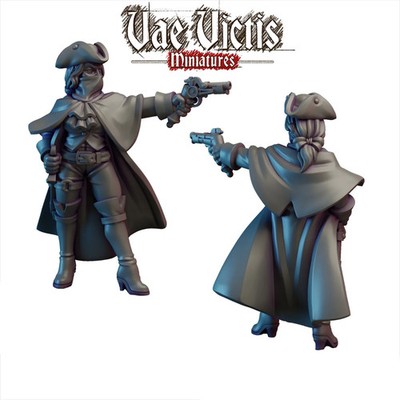 Wegelagerin | z.B. für Broheim, Frostgrave, Forbidden Psalm, DnD