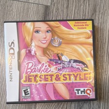 THQ Barbie: Jet, Set & Style! Nintendo DS Manual Included E NTSC-U/C 2009