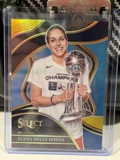 2024 Select WNBA Elena Delle Donne Courtside Black Gold Prizm 5/5 Mystics