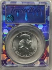 1954 Franklin Half Dollar PCGS MS64FBL • Full Bell Lines • Trader Bea Slab