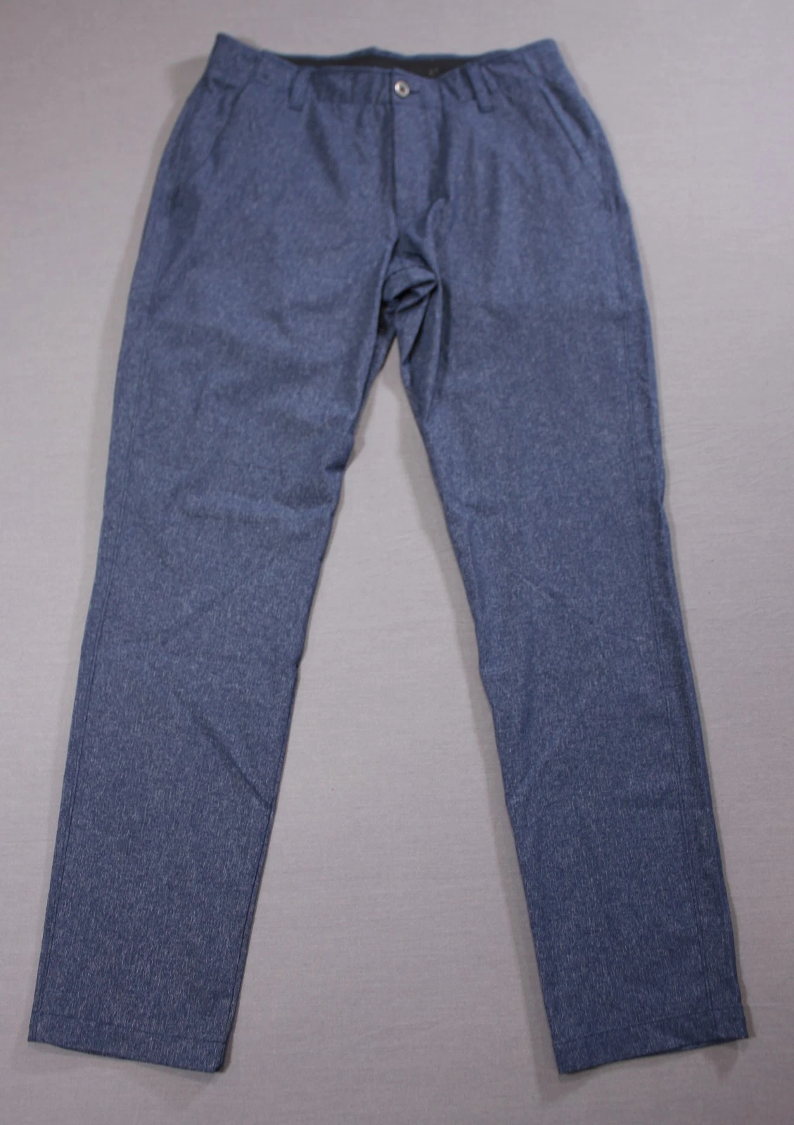 Under Armour Showdown Pants Mens Heathered Blue Modern Fit Comfort Golf 32 X 32