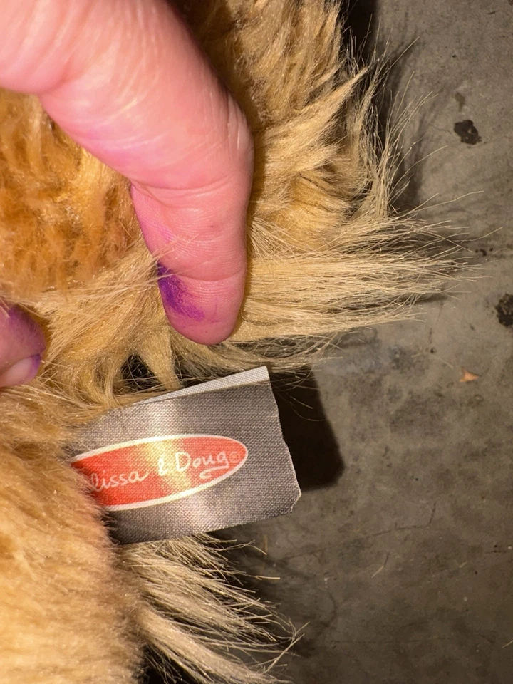 "Perro de peluche Melissa & Doug Golden Retriever 30"" tamaño natural - retirado" Foto 4 de 4