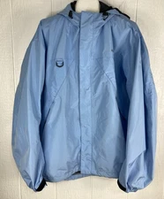 Frabill F1 Rainsuit Jacket Fishing Storm Gear Coastal Blue Mens 2XL
