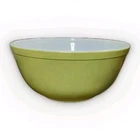 Vintage Pyrex Avocado Olive Green Nesting Mixing Bowl #403 2 1/2 QT