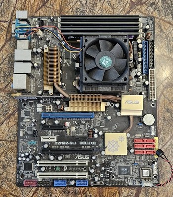 ASUS M2N32-SLI Deluxe AM2 Motherboard + AMD Phenom X4 9850 Black + 8GB DDR2 RAM