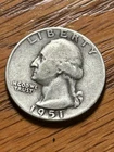 1951-D Washington Quarter