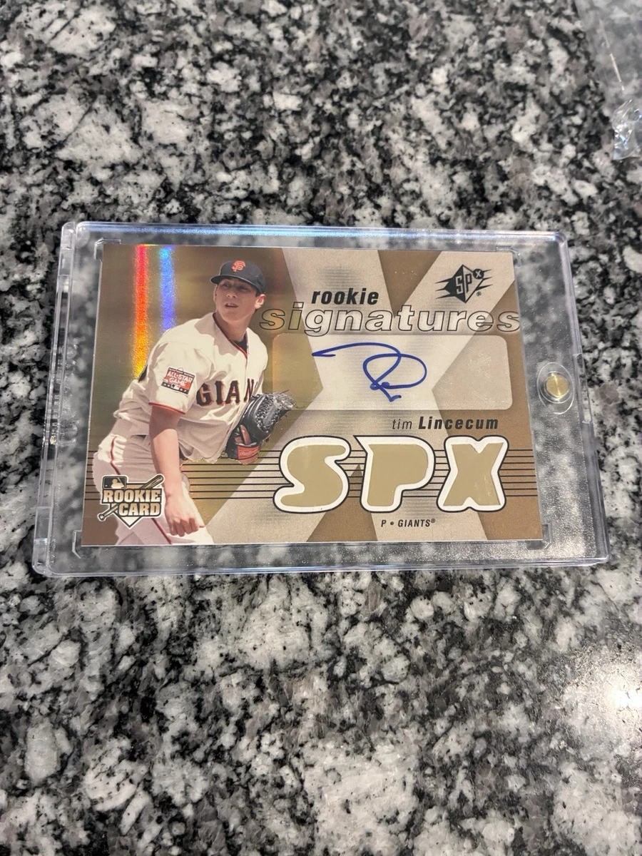 Tim Lincecum Baseball San Francisco Giants Sports Trading Cards