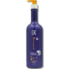 GK HAIR Global Keratin Silver Bombshell Purple Shampoo (24 Fl Oz/710ml) For Blon