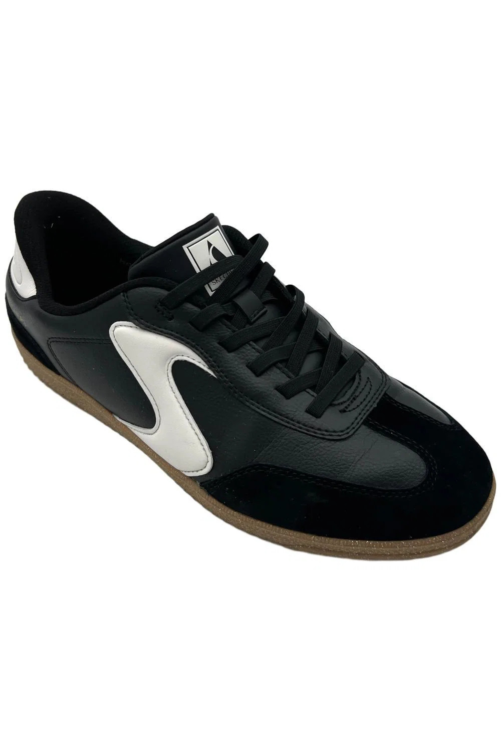 Skechers Women's Court Classics Hotshot Perfect Choice Sneaker Black