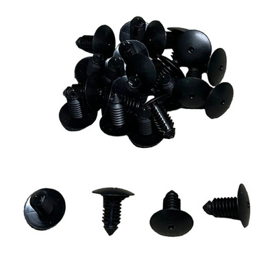 Auveco 21026 Trim Panel Retainer, Black Nylon, for Chrystler 4860379AA (Qty: 25)
