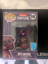 En Oferta Funko Pop Splinter #58 Serie De Arte Edición Especial