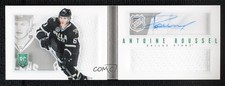 2013 Panini Playbook Rookie Booklet Jersey 91/199 Antoine Roussel #107 Auto 01ks