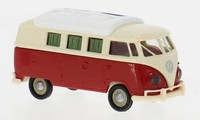 Brekina 31636 Vw T1B Camper, Hellbeige / Rot, 1960, H0, Neu 2026