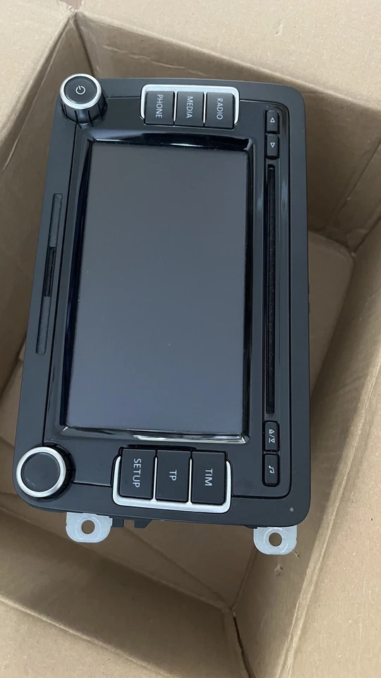 VW Sharan Golf Passat 7N радио CD головное устройство сенсорный экран без кода 3C8035195F - Изображение 3 из 4