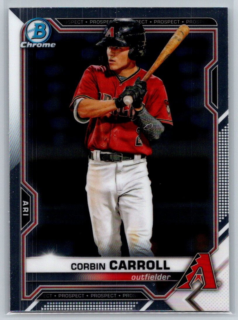 2021 Bowman #BCP-142 Corbin Carroll Chrome Prospects