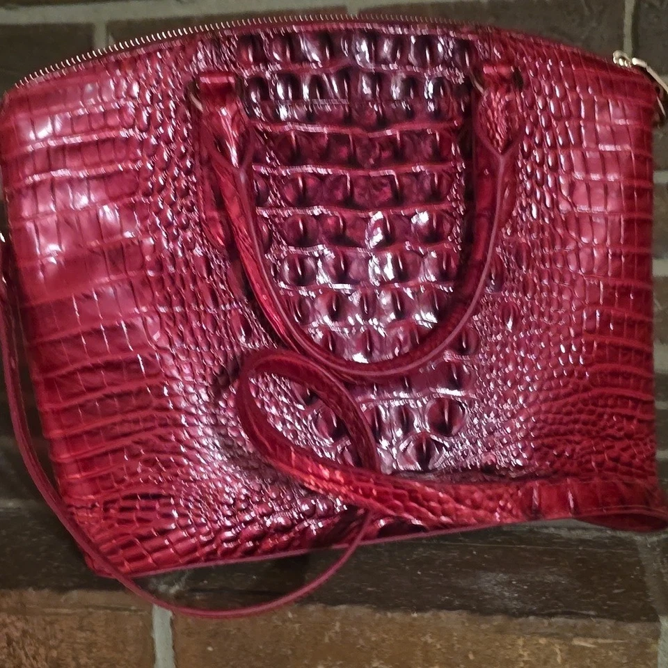 CARTERA GRANDE DUXBURY BRAHMIN ROJO RADIANTE Foto 2 de 4