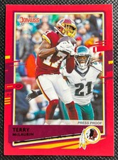 2020 Panini Donruss Terry McLaurin #241 Press Proof Red Redskins
