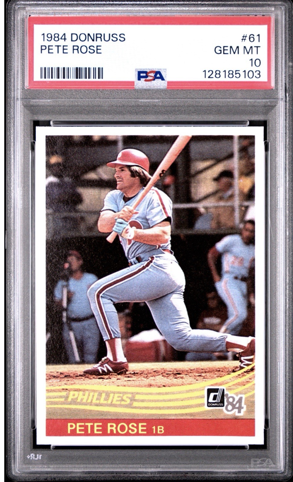 1984 Donruss - Pete Rose #61 PSA 10 Gem Mt