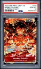 2022 One Piece OP01 EN Monkey D Luffy Alternate Art #024 PSA 10 GEM MINT
