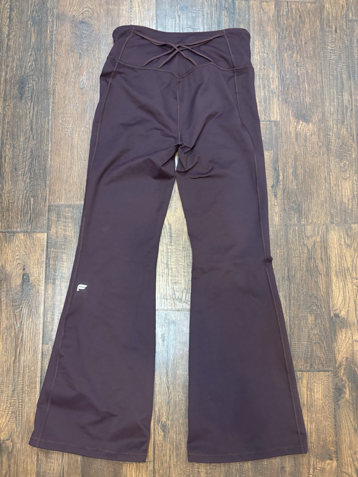 Fabletics PowerHold Compression Flared Pant Dark … - image 1