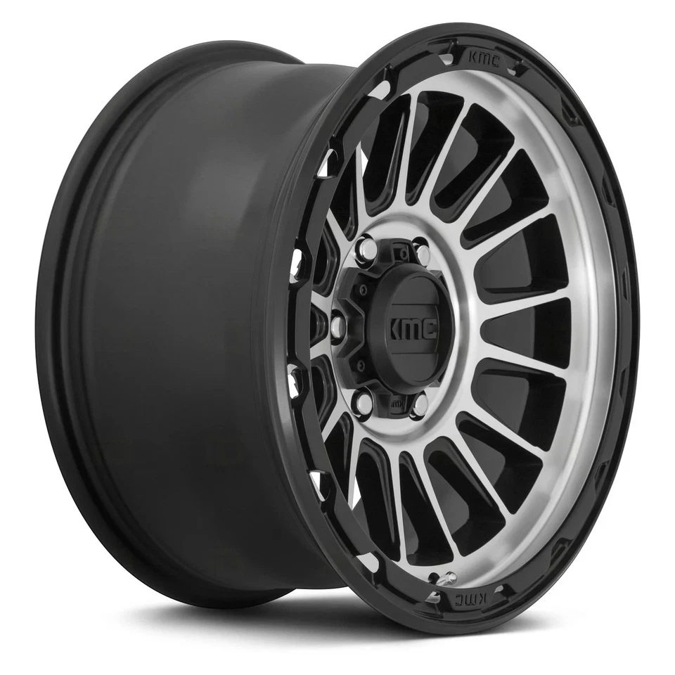 KMC KM542 IMPACT Wheel 16x7 (30, 5x114.3, 72.56) Black Single Rim - Image 3 of 3