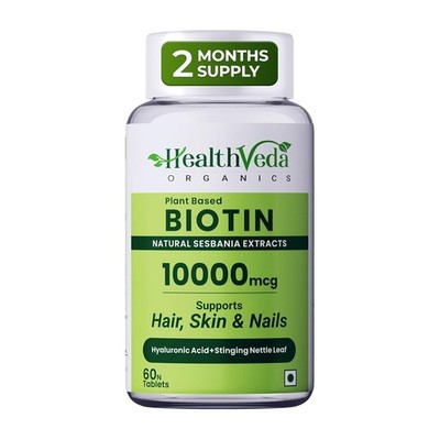 Professional Hair Growth Supplement 60 Tablets, Expiring in 2027