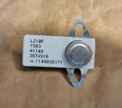 Therm-O-Disk 36TXV16-7383 Furnace Limit Switch L210F 102907-01 | eBay