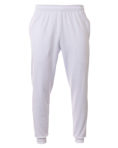 A4 NB6213 Youth Polyester Sprint Fleece Jogger Two Side Pockets Pant - Picture 9 of 9